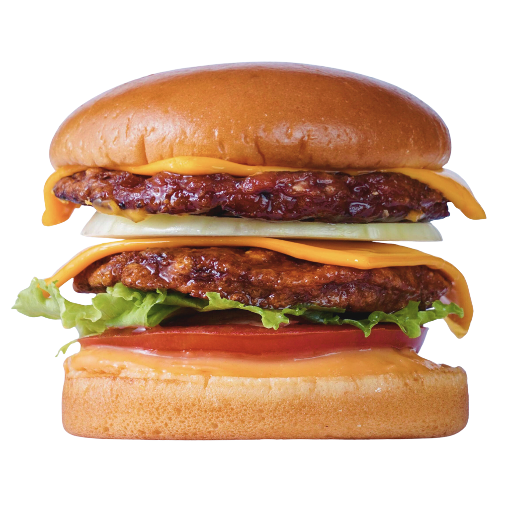 Double the goodness with two perfectly grilled Wagyu patties, plus your choice of fresh lettuce, tomato, and onion on a soft toasted brioche bun. (2)